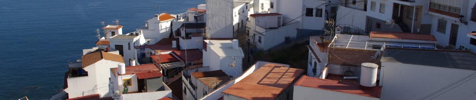 View from terrace over La Caleta